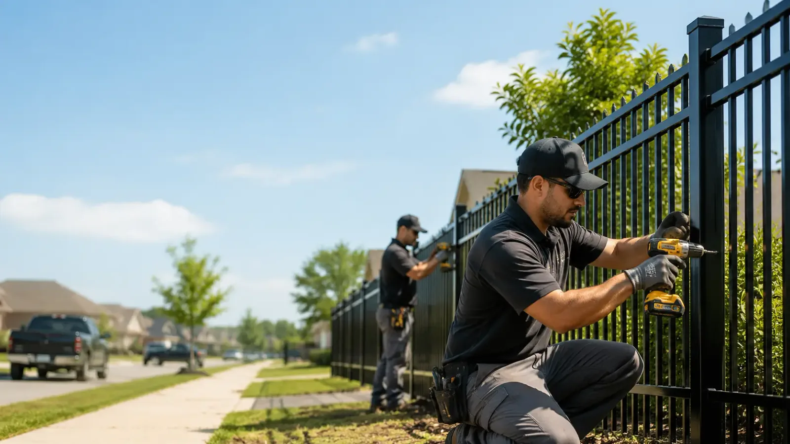 Metal Fence Installation in Arlington, TX